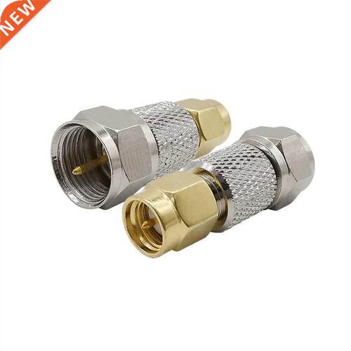 1Piece F Type Male to SMA Male Plug RF Coaxial Coax Adapter