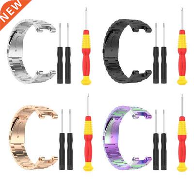 Replacement Bracelet Wristbands Stainless Steel Metal Wrist