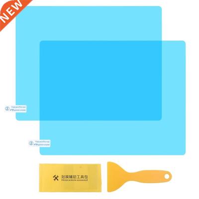 2 Pcs Car Side Windows Mirror Rainproof Film Anti-Fog Clear