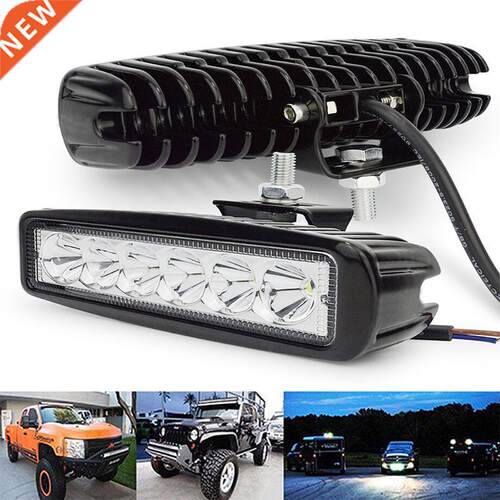18w 6 LED Car LED Work Light DRL Spotlight High Bright Water