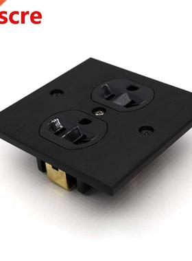 one piece US-AC-power-Receptacles wall outlet audio grade co