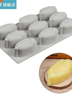 1pc Food Grade Silicone Corn Shape Mold 9-Grid Creat