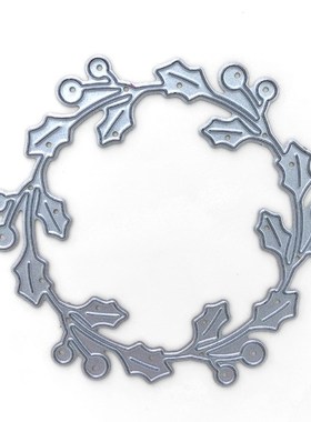 Leaf Ring Metal Cutting Dies Stencil Scrapbooking DIY Album