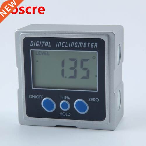 Mini Digital Protractor 360 Degrees 3 Magnet Base Digital In