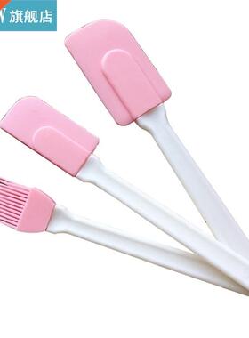 3Pcs Food Grade Silicone Spatula And Brush Set Non S