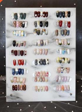 Nail Color Cd Mble Style Magnet Adsorption Cd Display