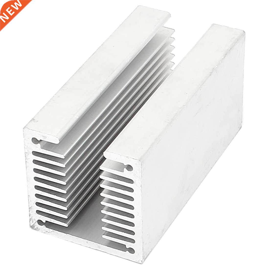 hot-1 x silver-aluminum radiator U 80 * 40 * 40mm