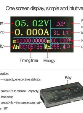 Digital USB Tester QC 2.0 3.0 FCP AFC DCP Quick Charge Detec