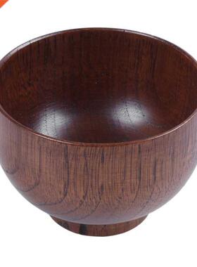 Wooden Bowls Wooden Soup Bowl Healthy Food Container Vintage
