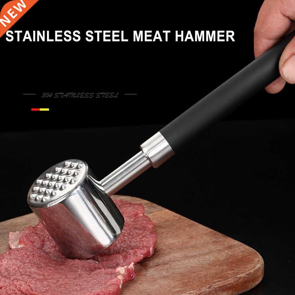 Stainless Steel Meat Tenderizer Portable Household Kitchen T
