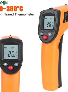 Digital Industrial Infred Pyrometer -50~380°C C/F Laser
