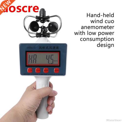 Hand-held Wind Speed Gauge Anemometer Digital Average Wind S