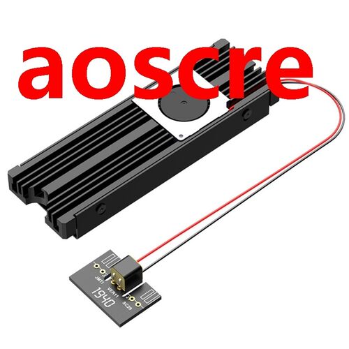 M.2 Solid State Drive Heat Sink Sata Nvme Ngff Turbo Fan M2