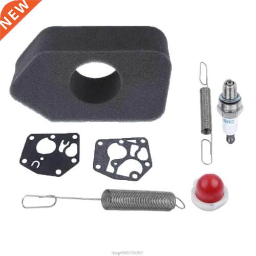 Spring Air Filter Gaskets Spark Plug Primer Bulb 适用于 Brig