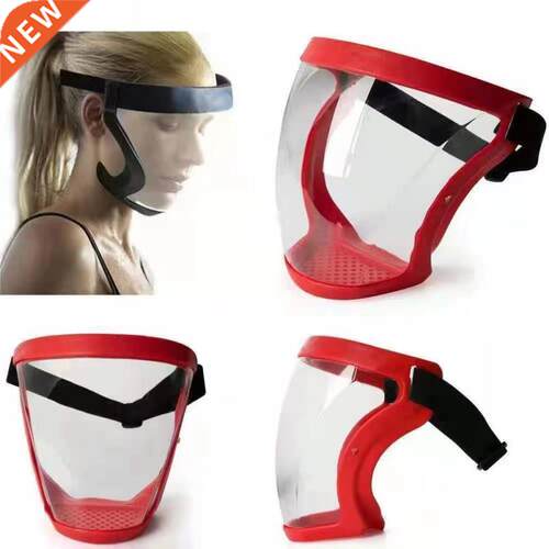 Removable Transparent Masks Permanent Anti Fog Catering Food