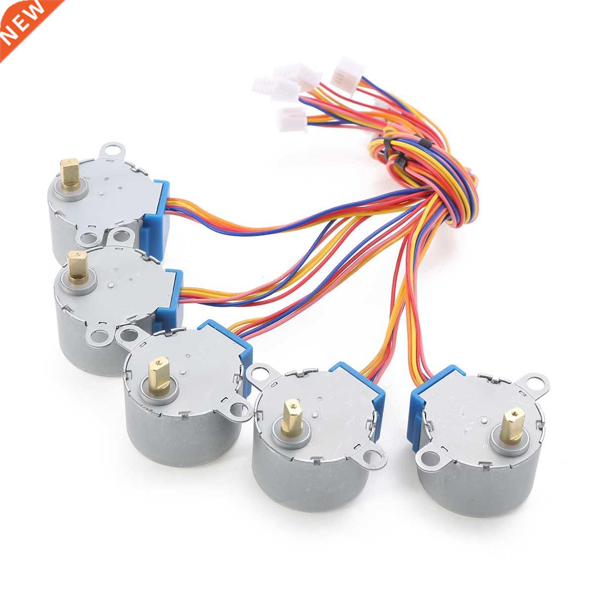 5pcs DC 5V Stepper Motor 4-Phase 28BYJ-48 With ULN2003 Drive