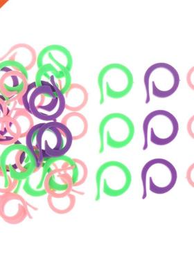 20PCS Plastic Knitting Stitch Marker Sewing Counting Circula