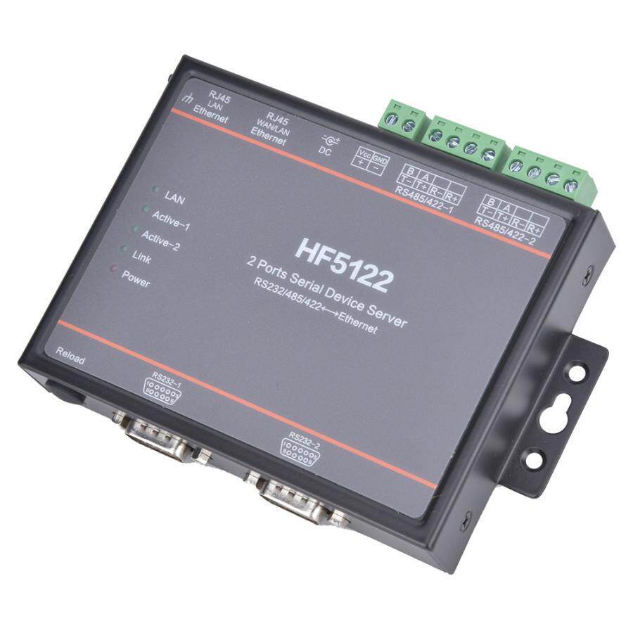 Serial Port HF-5122 Dual Serial Port to Ethernet RS22 / RS4