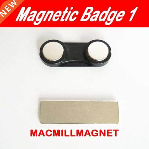 30Sets Magnet Badge Magnetic Mount Neodymium Magnetic Name B