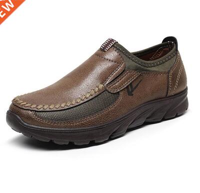 Autumn old Beijing cloth shoes men's single shoes breath