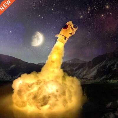 Special  LED Clouds Rocket Astronaut Bedside Table Lamp C