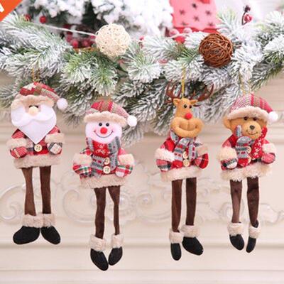 Christmas Ornaments Santa Claus/Snowman/elk Dolls Christmas