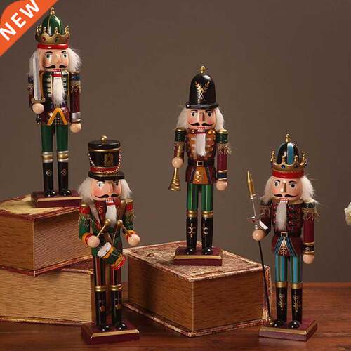 Wooden Nutcracker Soldier Figurines Ornaments 0CM Nutcracke