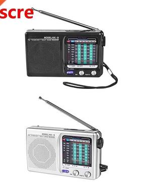 AM/FM/SW Portable Radio Operated for Indoor, Outdoor Emerg