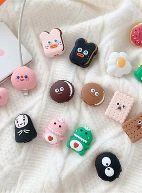 Cable Bite Cartoon Cute Cable Protector Wire Winder Data Lin