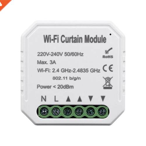 WiFi Smart Curtain Switch Module Roller Blinds Shutter Motor