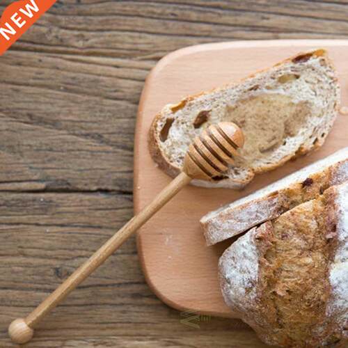 1pc Wooden Honey Spoon Long Handled Wood Honey Dipper Stick