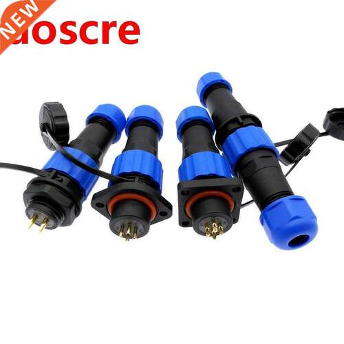 Waterproof connector SP16 IP68 cable connector plug socket