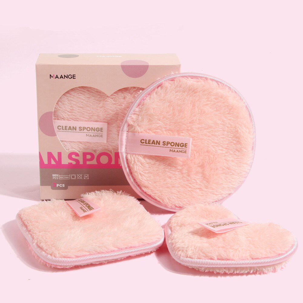 Clean Sponge Makeup Reusable Makeup Remover Pads Cotton Wipe