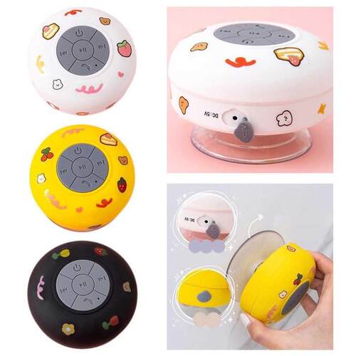 Waterproof Bluetooth-compatible Speaker Bathroom Kitchen wit