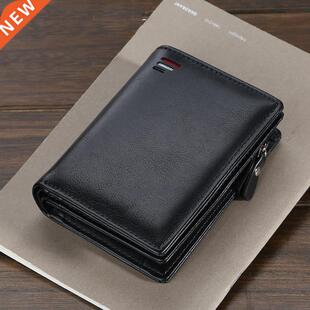 Luxury Men Wallets Fashion Card Holder Purse Multifunction L