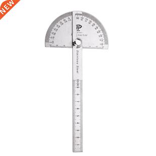 Stainless Steel Roundhead Angle Ruler Multifunction 180 Degr