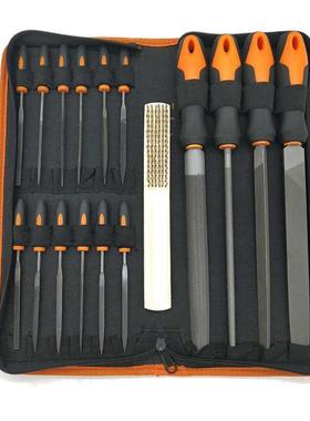 17Pcs 适用于ged Alloy Steel File Set with Carry Case, Precis