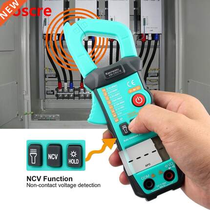 Digital Amper Clamp Meter Multimeter Current Clamp Pincers V