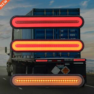 Waterproof 100 LED Trailer Truck Brake Light 3 in 1 Neon Hal