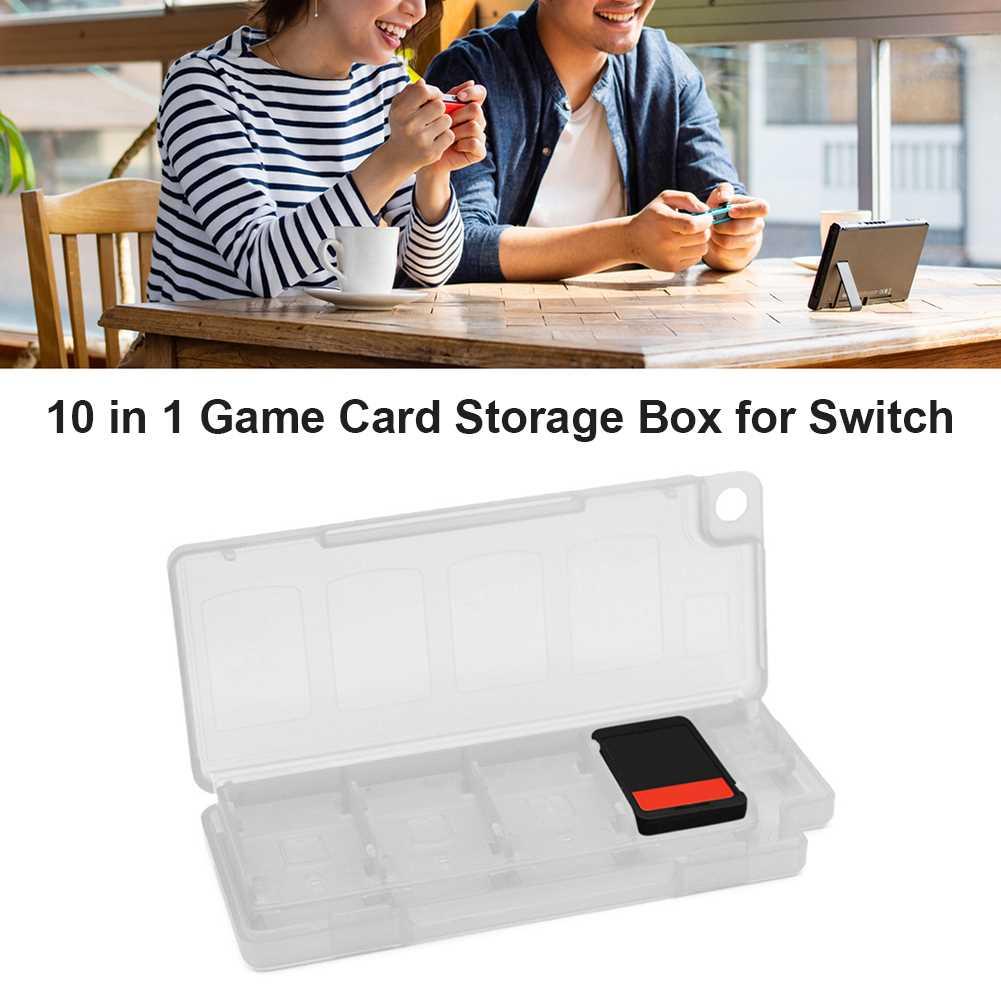 Card Case 10 in 1 Card Holder Game Card Protective Storage C