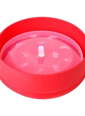 Microwave Silicone Popcorn Popper Bowl with Lid Handle Colla