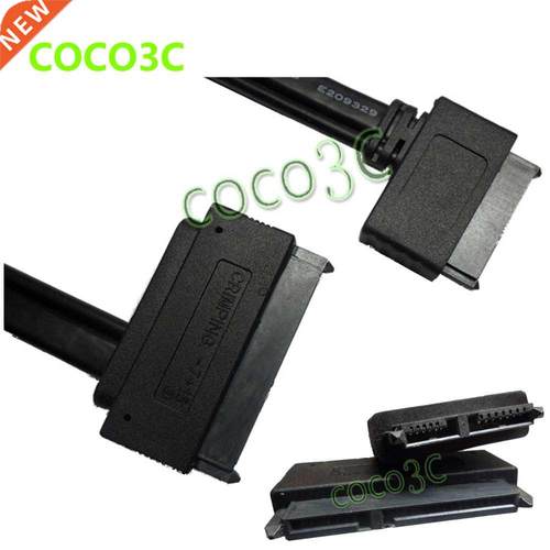 Free shipping 0.3m 6Gbps 22 pin SATA 3.0 female to 13 pin Sl