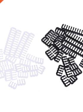 24Pcs/Set PP Cable Comb/Clamp/Clip/Organizer/Dresser 适用于