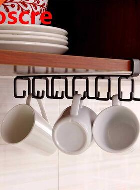 Kitchen Storage Rack Cupboard Hanging Hook Shelf Hanger Stor