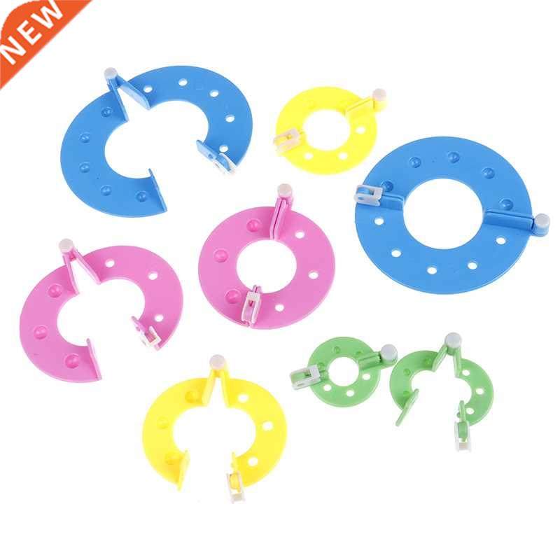 8pcs Pompom Maker Kit Knitting Crafts Different Sizes Plush