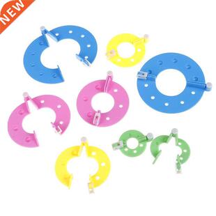 8pcs Pompom Maker Kit Knitting Crafts Different Sizes Plush