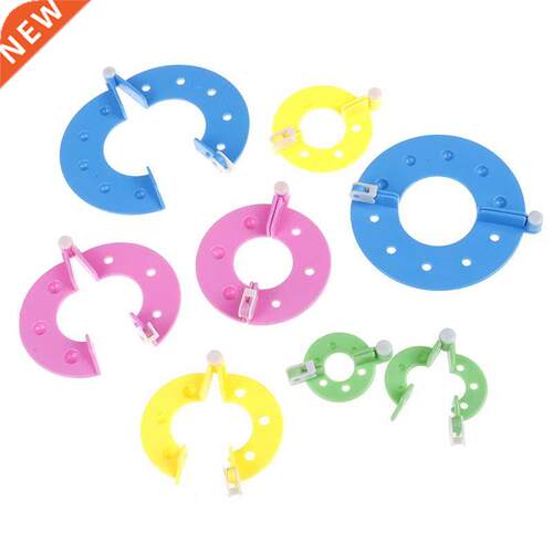 8pcs Pompom Maker Kit Knitting Crafts Different Sizes Plush