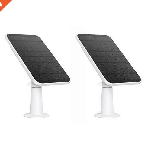 2X Solar Panel Power Supply For Wireless Outdoor Waterproof