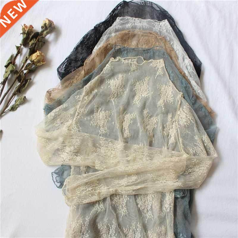 Summer Women Lce Florl Embroidery Blouses Shirt Ldies top