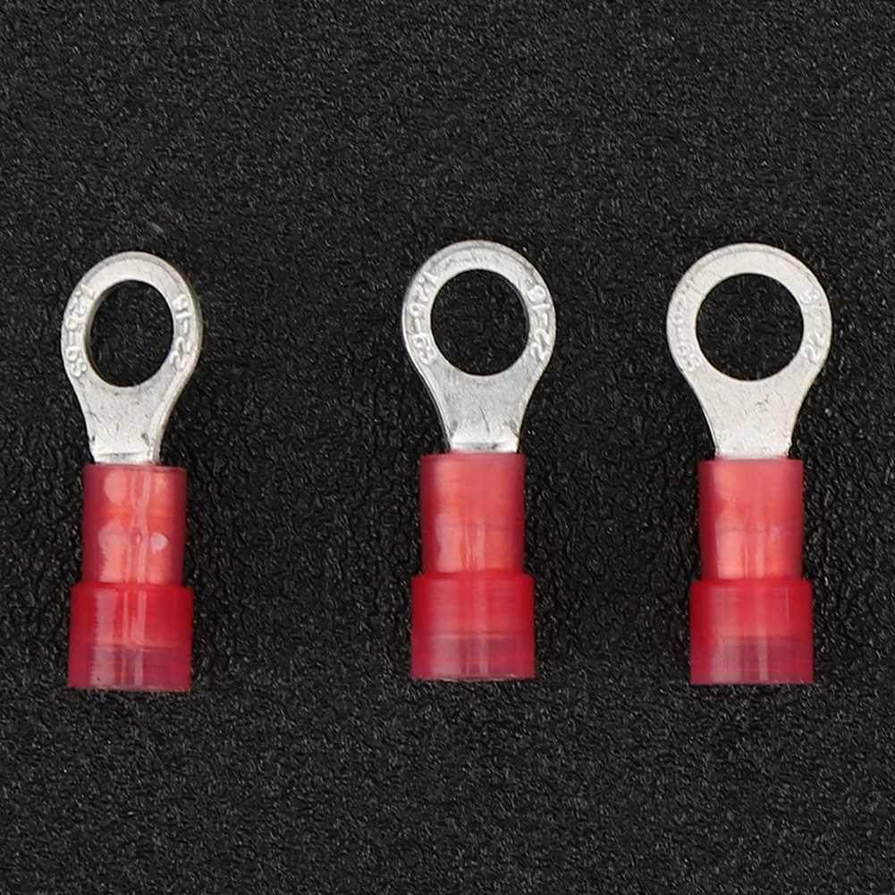 200Pcs O Type RNY1-5D Wire Crimp Terminal Connector Kit Elec
